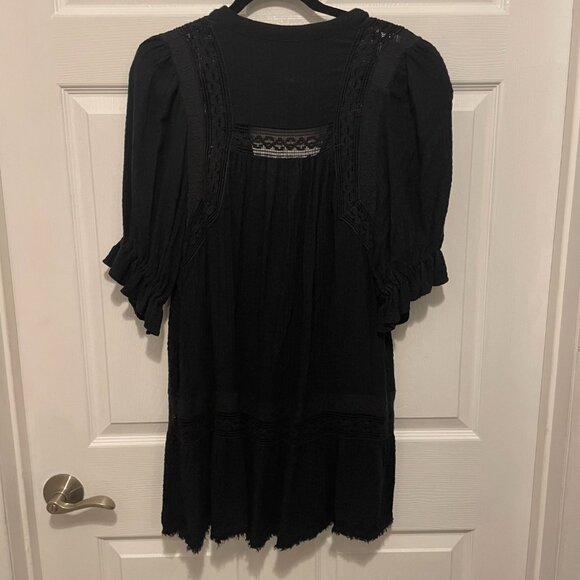 Free People Black Mini Dress XS - Picture 2 of 10